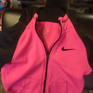 Nike LS Hooded Full Zip 6X 6-7 Years Old